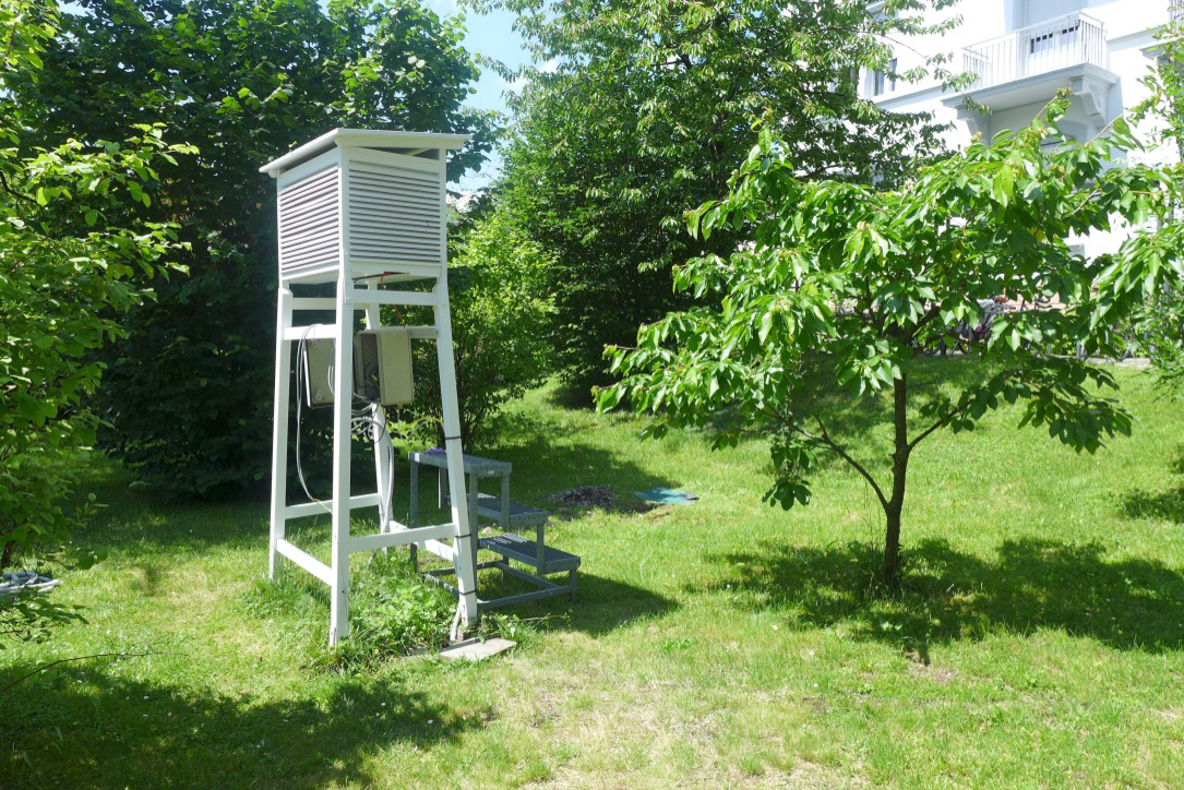 Wetterhütte phänologischer Garten, Werthmannstrasse 10, Freiburg